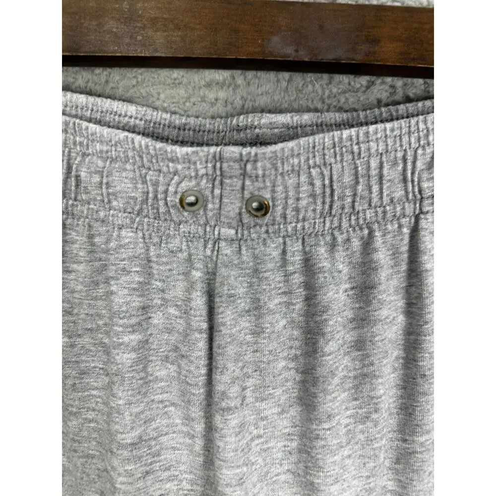 Adidas‎ Jogger Sweatpants Mens 2XL Gray Logo Lightweight Gym Outdoors Gorpcore